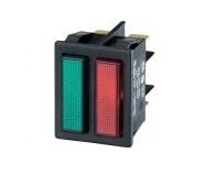 Rectangular Signal Light 30x22 mm